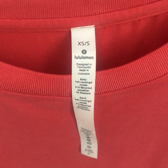 Lululemon Drop Shoulder Top - Picture 3 of 3